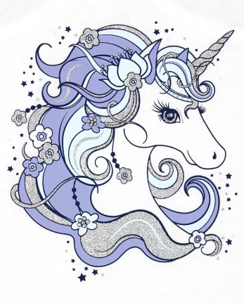 Lot de 2 débardeurs licorne à dos nageur pour fille