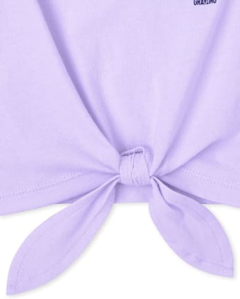 Girls Nature Tie Front Tank Top 2-Pack