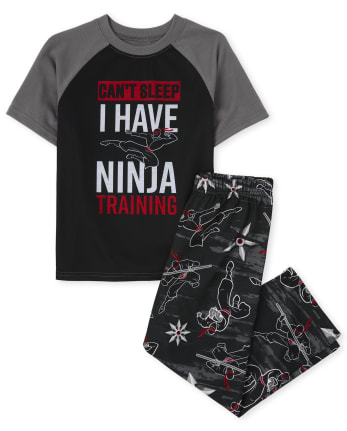 Boys Ninja Training Pajamas