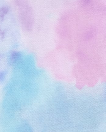 Girls Tie Dye Animal Pajamas