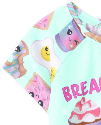 Girls Breakfast Crew Pajamas