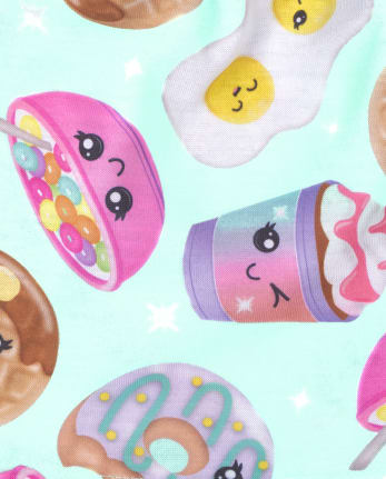 Girls Breakfast Crew Pajamas