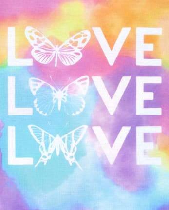 Les filles aiment les pyjamas tie-dye