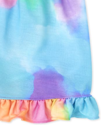 Les filles aiment les pyjamas tie-dye