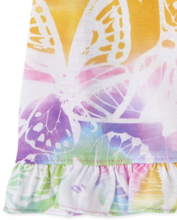 Girls Rainbow Butterfly Nightgown