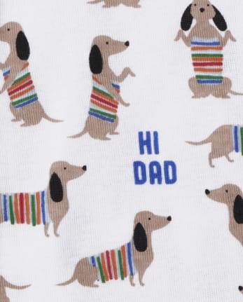 Pijamas de una pieza de algodón con ajuste ceñido para perros para bebés y niños pequeños, paquete de 2