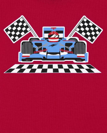Baby And Toddler Boys Race Car Snug Fit Cotton Pajamas 2-Pack