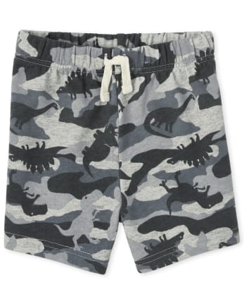 The Children's Place Baby Boys' Camo Print Active Shorts 