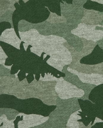 Baby And Toddler Boys Dino Camo French Terry Shorts