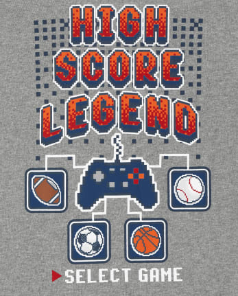 Boys Sports Snug Fit Cotton Pajamas 2-Pack