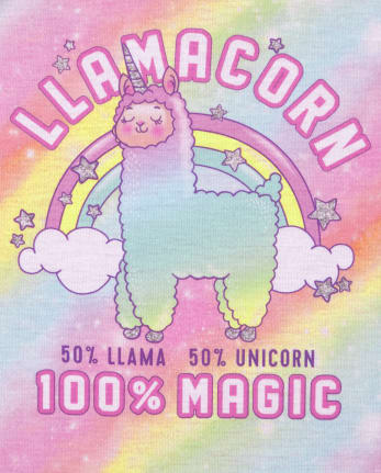 Pico Elección ajustar Pijama de animales de unicornio de manga corta para niñas, paquete de 2 |  The Children's Place - LTBUBBLGUM