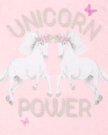 Paquete de 2 pijamas Unicorn Power para niñas