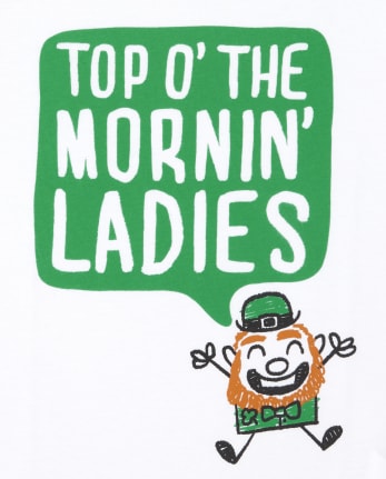 Baby And Toddler Boys St. Patrick's Day Mornin Ladies Graphic Tee