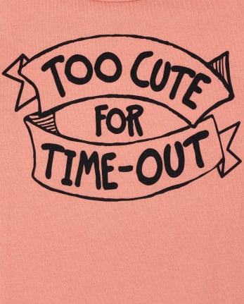 Camiseta gráfica Time Out para bebés y niños pequeños