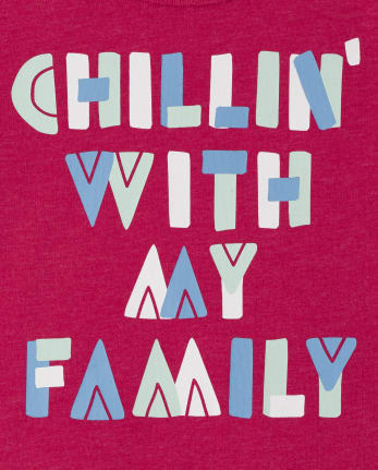 Camiseta con gráfico My Family para bebés y niños pequeños
