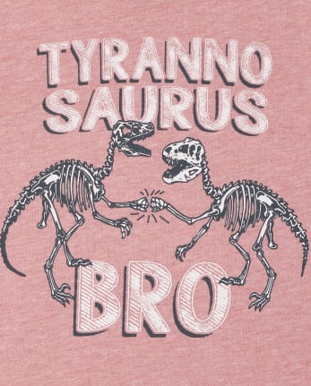 Baby And Toddler Boys Tyrannosaurus Bro Graphic Tee