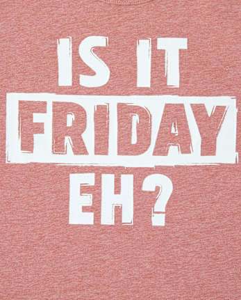 T-shirt graphique du vendredi pour garçons