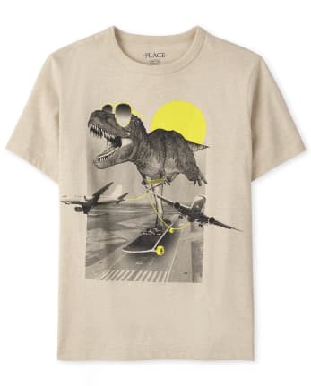 Boys Dino Graphic Tee