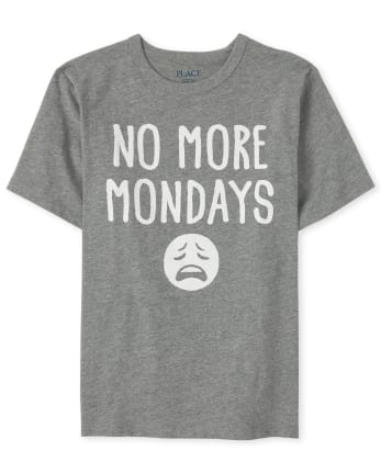 Camiseta con gráfico Mondays para niños
