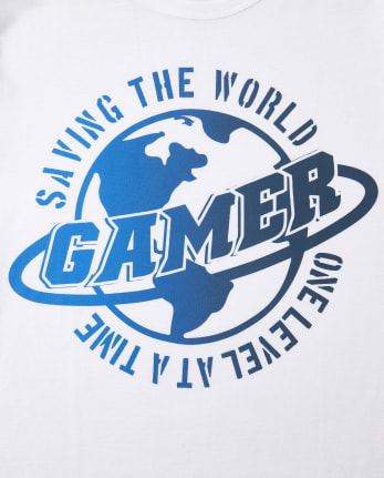 Camiseta gráfica de jugador para niños