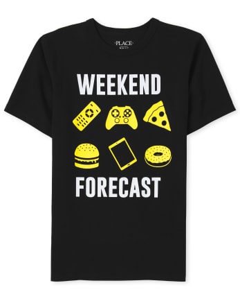 Boys Weekend Forecast Graphic Tee