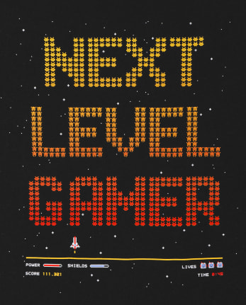 Boys Next Level Gamer Graphic Tee