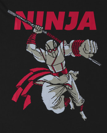 Camiseta con gráfico Ninja para niños