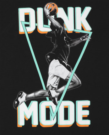 T-shirt graphique de basket-ball pour garçons