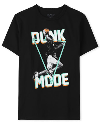 T-shirt graphique de basket-ball pour garçons