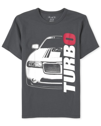 Camiseta gráfica Turbo para niños