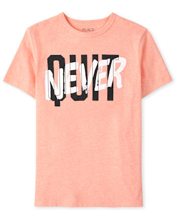 Boys Never Quit Graphic Tee