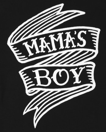 Camiseta estampada Mama's Boy para niños