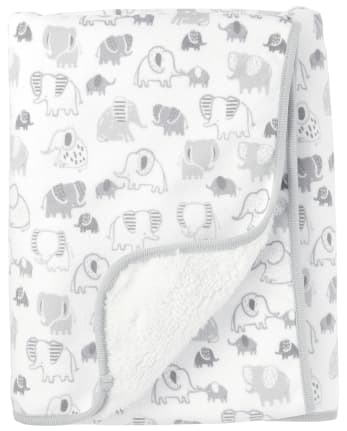 Unisex Baby Elephant Cozy Blanket
