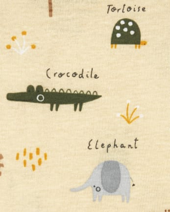 Baby Boys Safari Bodysuit 5-Pack
