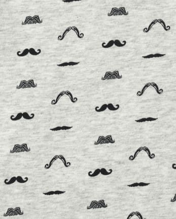 Baby Boys Mustache Romper 2-Pack