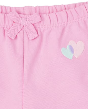 Baby Girls Heart 4-Piece Playwear Set