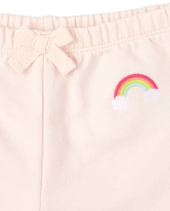 Baby Girls Rainbow 4-Piece Playwear Set
