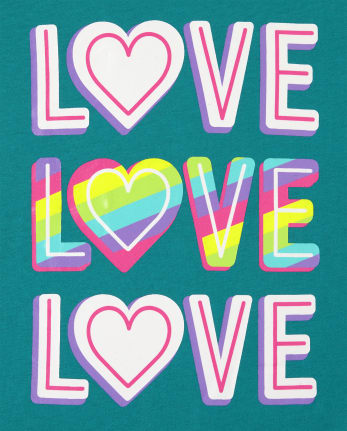 Girls Love Graphic Tee