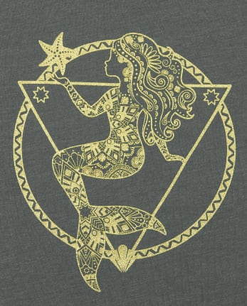 Girls Mermaid Graphic Tee