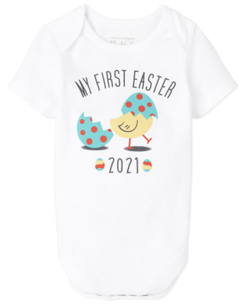 Unisex Baby And Toddler First Easter Graphic Bodysuit