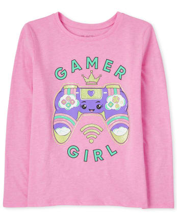 Sleeve 'Gamer Girl' Graphic Tee ...