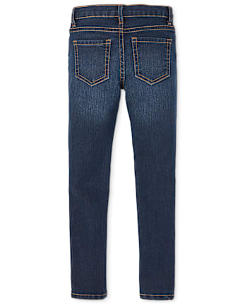 Lot de 2 jeans basiques super skinny pour fille