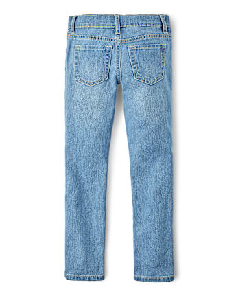 Lot de 2 jeans skinny basiques pour fille