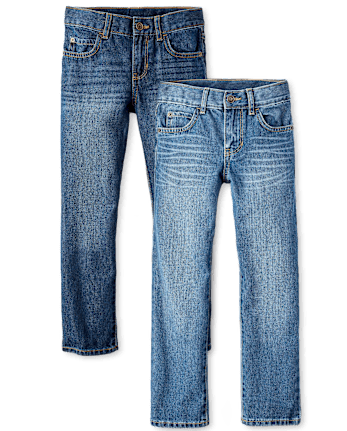 Boys Straight Jeans 2-Pack