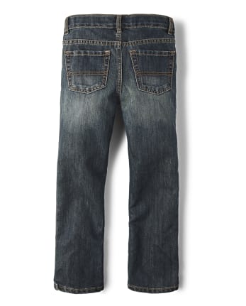 Boys Basic Bootcut Jeans 4-Pack