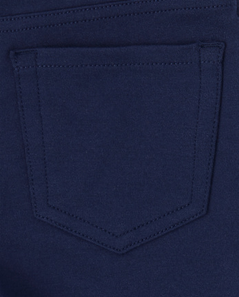 Girls Uniform Ponte Knit Pull On Jeggings 2-Pack - Plus
