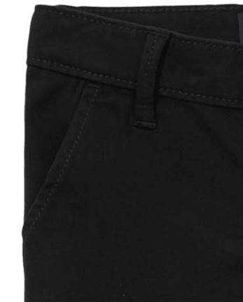 Girls Uniform Stretch Skinny Chino Pants 2-Pack - Plus
