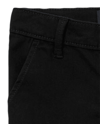 Lot de 3 pantalons chino skinny extensibles pour uniformes pour filles