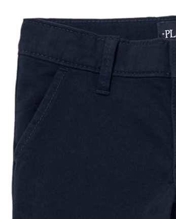 Lot de 2 pantalons chino bootcut uniformes pour filles