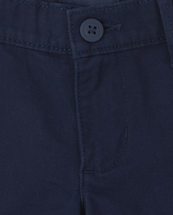 Lot de 2 pantalons chino bootcut extensibles d'uniforme pour filles